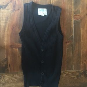 Black vest